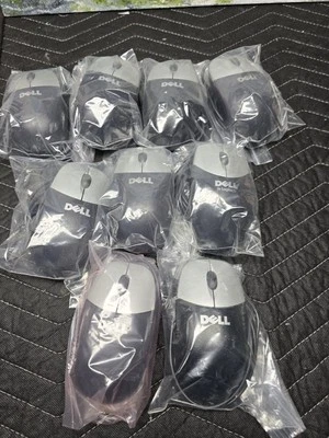 Dell USB Scroll Optical Mouse LOT OF 9 - Image 1 of 4