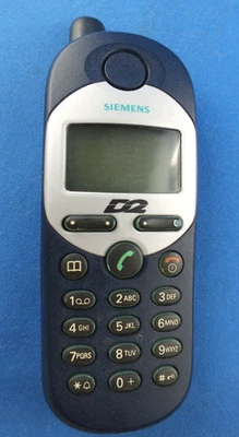 Telefono cellulare Siemens C35i 35 i blu argento condizioni originali senza SIM-lock - Immagine 1 di 4