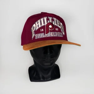 47' Marke Philadelphia Phillies Brentwood Wildleder Hitch Snapback Mütze MLB neu - Bild 1 von 5