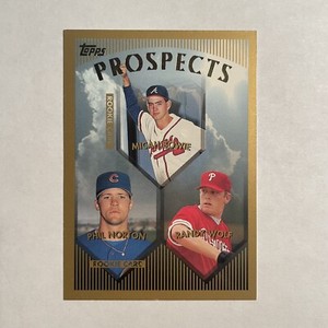 1999 Prospects Micah Bowie/Phil Norton/Randy Wolf RC Atlanta Braves/Chicago