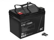 Green Cell® AGM 12V 33Ah VRLA Bleiakku Ersatzakku Gelakku Boot Scooter Rasen