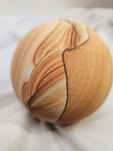 Hermosa esfera de arenisca natural - de Arizona Sierra, EE. UU. - mediana - agarre b - Imagen 1 de 10