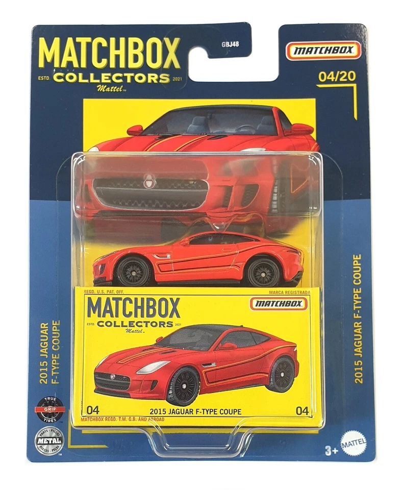 MATCHBOX COLLECTORS 2015 JAGUAR F-TYPE COUPE 04/20 HFL78 - Image 1 of 1
