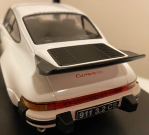 1989 Porsche G-Series 911 Carrera CS 3.2, White, Red Livery, KK Scale 1/18 New - Picture 1 of 8
