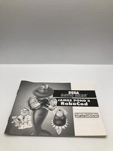 James Pond 2 Codename Robocod Sega Game Gear Manual - Picture 1 of 3