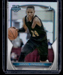 2022-23 Bowman Chrome University Refractor Hansel Enmanuel High School #52