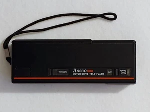Vintage - Ansco 688 Motor Drive Tele-Flash W/ Strap - works good - Picture 1 of 7