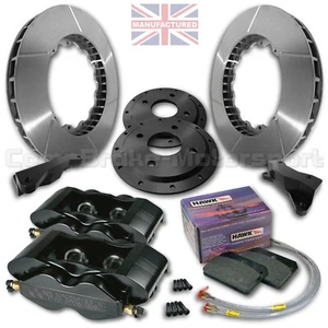 TO FIT Ford Sierra Escort Cosworth 4WD 15” Front Brake Kit - 4 Pot Caliper - Picture 1 of 3