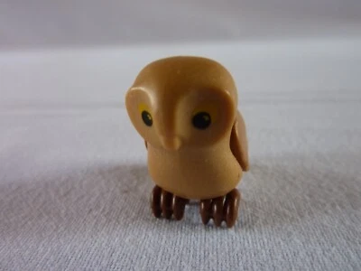 PLAYMOBIL  CHOUETTE BRUNE ANIMAUX NATURE FORET  ZOO MAISON PARC - Photo 1/2