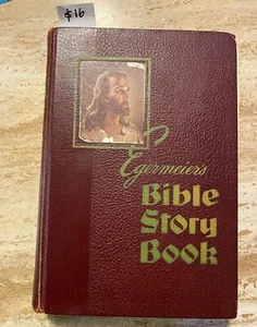 Egermiers Bible Story Book De-Luxe Edition By The Warner Press - Picture 1 of 7
