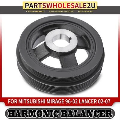 New Engine Harmonic Balancer for Mitsubishi Mirage 96-02 1.8L Lancer 02-07 2.0L - Image 1 of 4