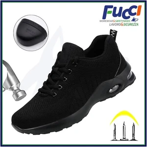 Scarpe antinfortunistica leggere sportive Uomo Scarpe da lavoro TEAMWORK S1P SRC - Foto 1 di 6