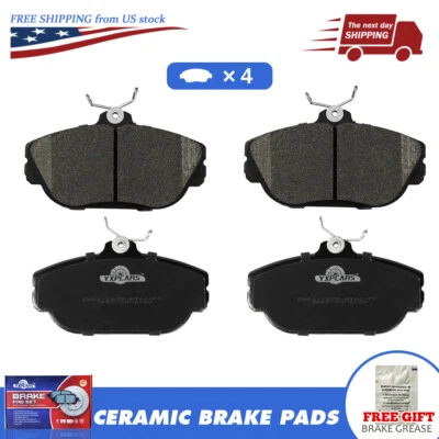 Front Ceramic Disc Brake Pads For Ford Taurus Lincoln Continental Mercury Sable - Image 1 of 4