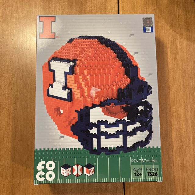 Illinois Fighting Illini Mini Football Helmet - 417 Helmets