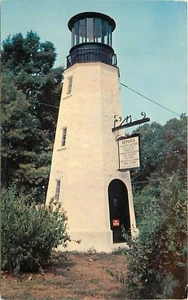 Henlopen Leuchthaus Replik Rehoboth Beach Delaware DE Postkarte - Bild 1 von 2