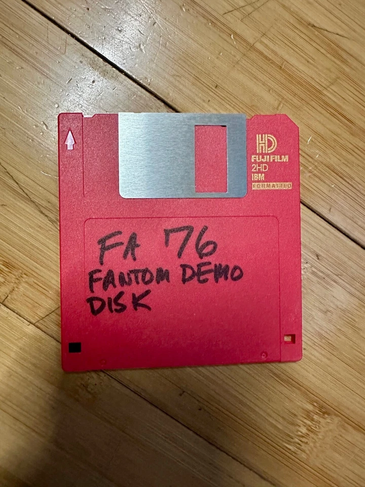 Roland Fantom FA76 Demo Disk demo disc disk demonstration - Image 1 of 1