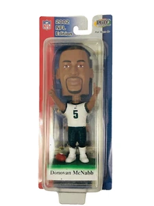 DONOVAN MCNABB PHILADELPHIA EAGLES VINTAGE 2002 CUBIERTA SUPERIOR PLAYMAKER BOBBLEHEAD  - Imagen 1 de 3