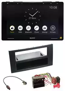 Sony USB MP3 DAB Bluetooth Autoradio für Ford Fusion Transit Kuga 05-12 schwarz - Bild 1 von 8