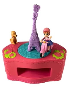 Disney Fancy Nancy Ooh La La Music Box Paris Eiffel Tower Action Missing drawer - Picture 1 of 8