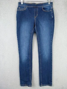 Old Navy Youth Girls XL 14-16 28x28 Skinny Pull-on Leg Built-in Tough Blue Jeans - Picture 1 of 6