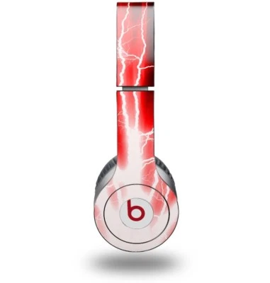 Skin for Beats Solo HD Headphones Lightning Red by WraptorSkinz - Image 1 of 4