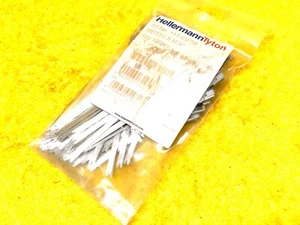 PACK of (100) HELLERMANN TYTON MBT5S-S.M3P STAINLESS STEEL 5" x .18" CABLE TIES - Picture 1 of 6