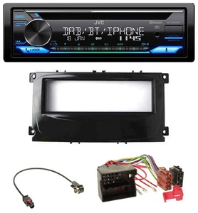 JVC Bluetooth MP3 USB DAB CD Autoradio für Ford Mondeo S-Max 07-14 glänzend schw - Bild 1 von 9