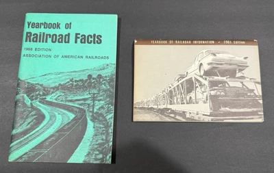 1961 & 1968 Yearbooks of Railroad Facts and Information.....2 Items - Image 1 of 4