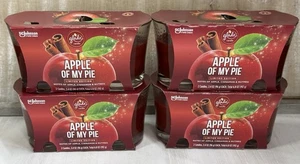 8 Glade Jar Kerze APPLE OF MY PIE je 3,4 Oz limitierte Auflage Weihnachten - Bild 1 von 5