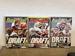 Set/3 Pro Football Weekly Magazines Draft Previews 2006, 2007, & 2013 - Picture 1 of 2