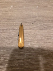 WELLS VINTAGE 1/4 12K GOLDFILLED TASCHENUHR MESSER 2 KLINGEN - SEHR SCHÖN! - Bild 1 von 10