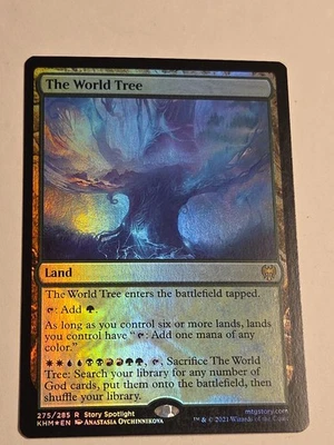 The World Tree FOIL X1 KHM Kaldheim 275/285 R - Image 1 of 2
