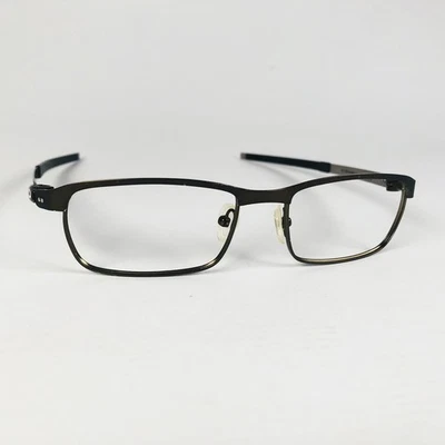 OAKLEY eyeglasses POWDER PEWTER RECTANGLE glasses frame MOD: OX3184-0252 - Image 1 of 4