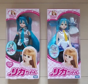 Licca Chan Doll - Hatsune Miku & Snow Miku Figure Set - New w/ Unopened Box! - Picture 1 of 2