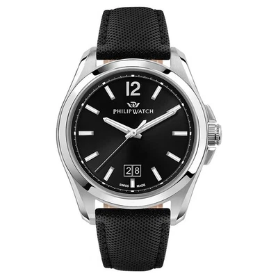 Philip Watch Amalfi – Elegant Men's Watch With Leather Strap (R8251218001) - Image 1 of 4