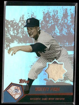 2004 Topps Clubhouse Collection #WF Whitey Ford Copper Relics #/99 - Image 1 of 2