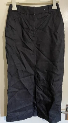 Women’s Black Pencil Skirt, Business Style, Front Split, Preview Brand, Size 8 - Image 1 of 4