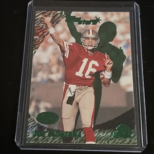 2000 Topps Stars Green Emerald Joe Montana /299 HOF 49ers - Picture 1 of 2