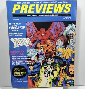 Previews Comics, Games, Cards and More Magazine Vol. III #7 - Julio 1993 X-Men - Imagen 1 de 2