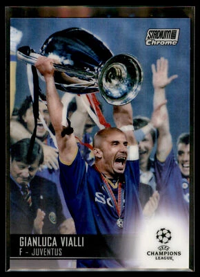 2020-21 Topps Stadium Club Chrome UEFA Champions REFRACTOR #24 Gianluca Vialli - Image 1 of 2