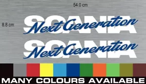 Scania Next Generation Window Decals / stickers - Picture 1 of 3