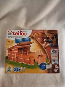 Horse Stable Teifoc Construction Set Real Brick & Mortar Building Toy TEI 1021 - Picture 1 of 4