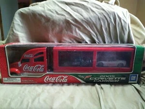 LIMITED EDITION  2005 COCA COLA CHEVY C6 CORVETTE CARRIER 1/43 SCALE DIECAST i2 - Picture 1 of 1