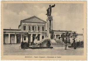 BOZZOLO - MANTOVA - TEATRO COMUNALE E MONUMENTO AI CADUTI -54359- - Imagen 1 de 1