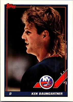 1991-92 Topps - #316 Ken Baumgartner - Image 1 of 2