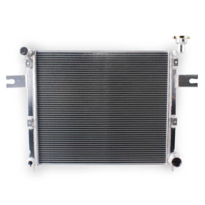 2-рядный алюминиевый радиатор для 2006-2010 Jeep Commander Grand Cherokee 3,7 6,1 л - Изображение 1 из 4