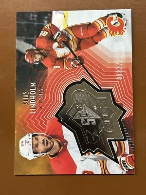 2021-22 Upper Deck SPX Finite #SF-7 Elias Lindholm /2999 Card  - Image 1 of 2