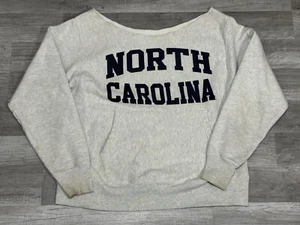 Vintage Y2K UNC North Carolina Champion Reverse Weave Crewneck Sweatshirt Large - Picture 1 of 7