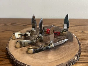 Steel Warrior Knives Lot Of 4. Model# 105BTR 105DWRJ 105BTR 1111AB - Picture 1 of 16