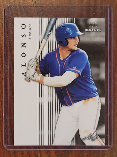 Pete Alonso White Leaf Rookie True 1/1 | eBay